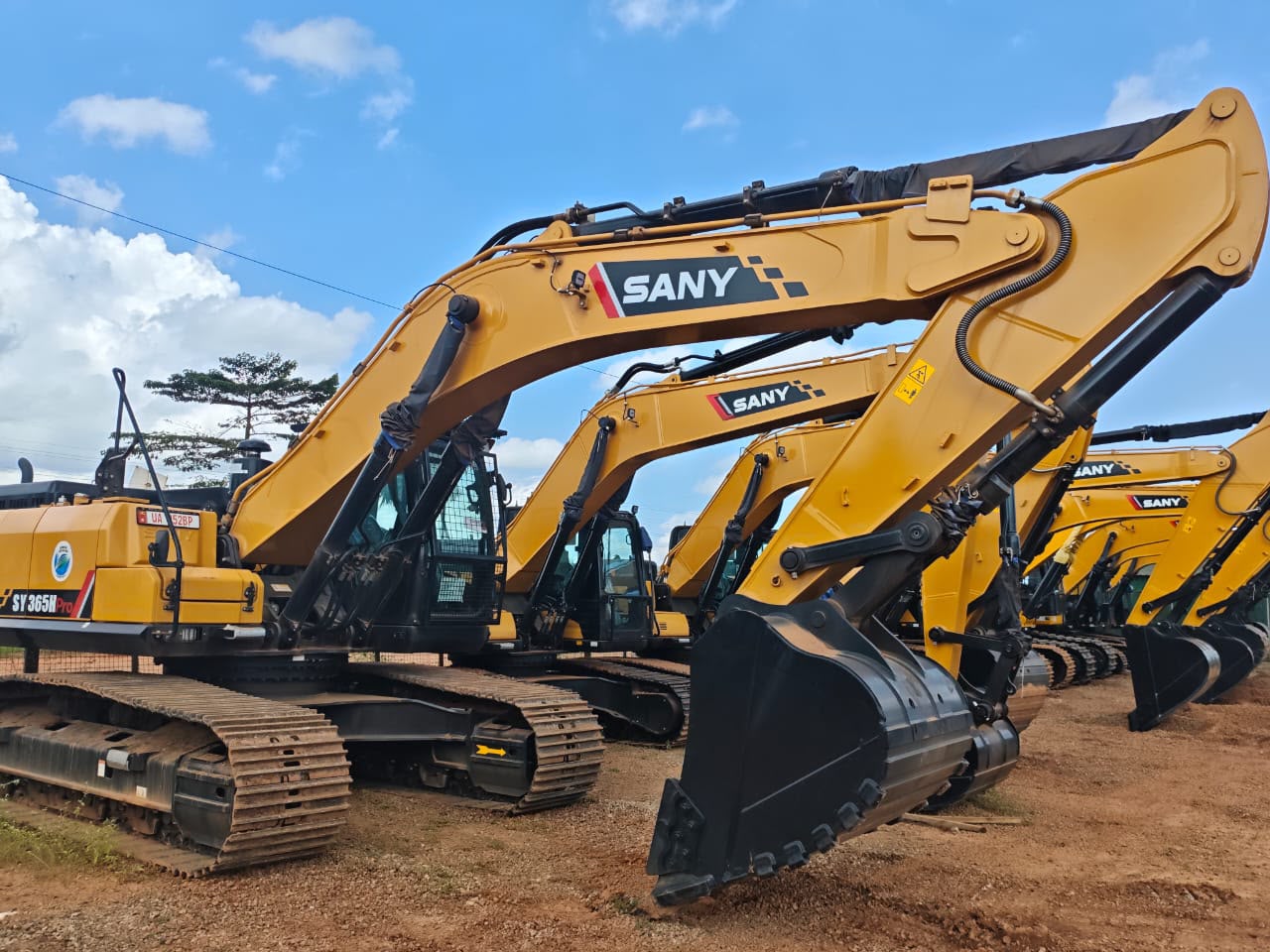 Machinery & excavator fleet